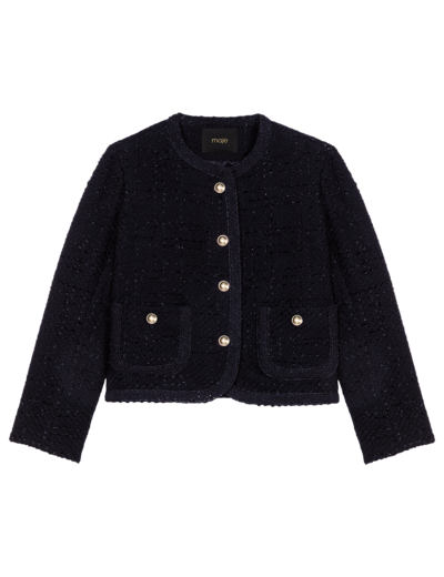 Veste courte en tweed