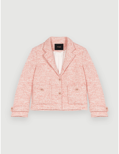 Veste de tailleur rose