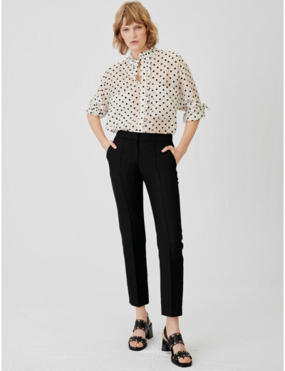 Pantalon de costume droit