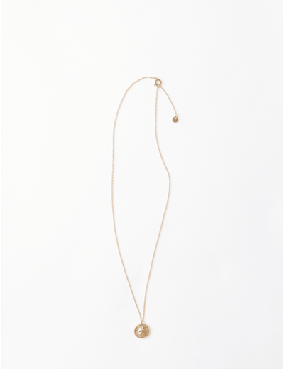 Collier "Mon Chat" en plaqué or