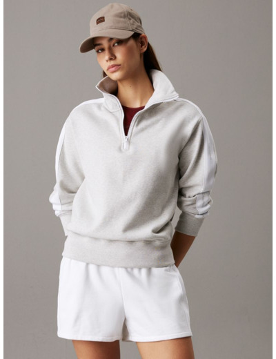 SWEATSHIRT À ZIP QUARTER