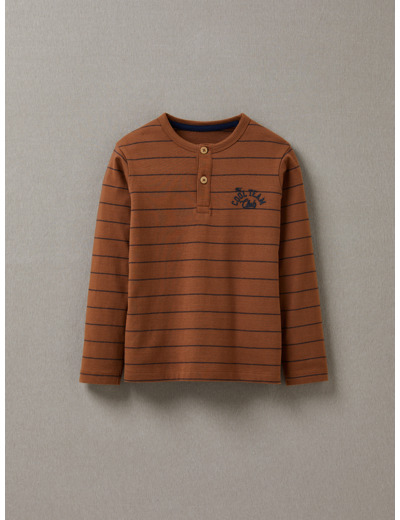 T-Shirt Henley Raye