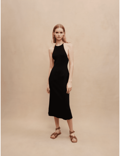 Robe longue détail chaine