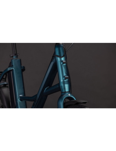 Vélo urbain électrique COMPACT HYBRID 545 Vert Royal/Noir