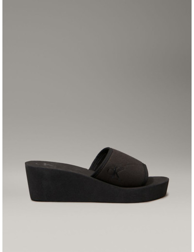 SLIDES WEDGE DE PLAGE EN CANVAS