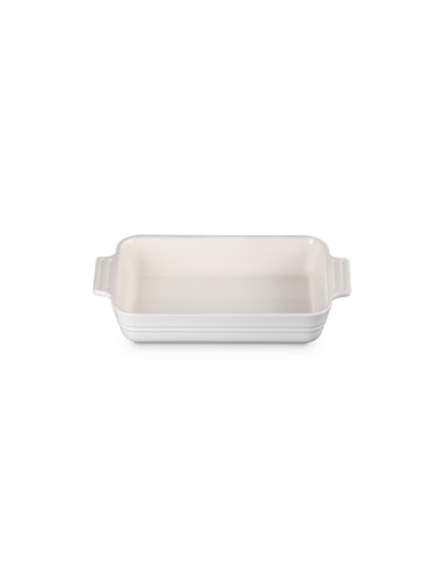 Plat rectangulaire classique 25cm en céramique vapeur
