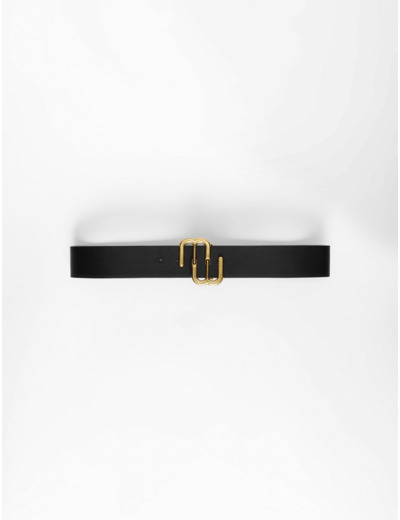 Ceinture en cuir lisse