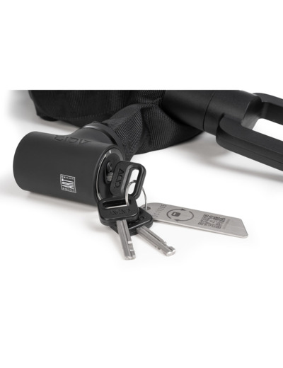 Antivol à chaîne SOLID PRO K120 CARGO Noir
