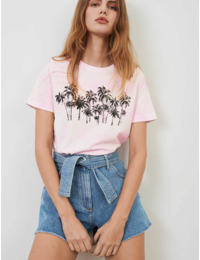 Short façon jupe ceinturé