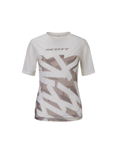 T-shirt manches courtes Femme VERTIC LT Coton Blanc