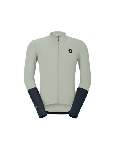 Maillot manches longues Homme ENDURANCE Gris/Bleu Foncé