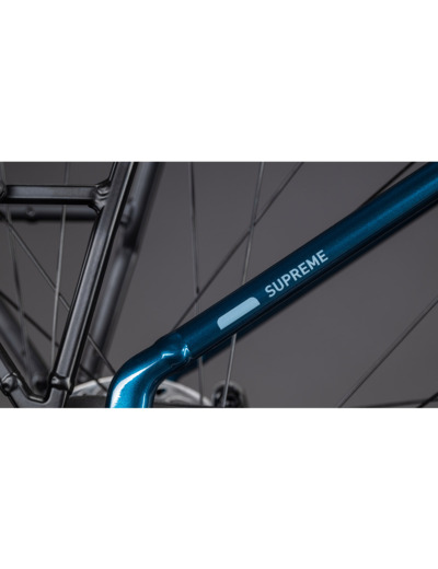 Vélo urbain électrique SUPREME RT HYBRID COMFORT EX 600 Bleu Marine