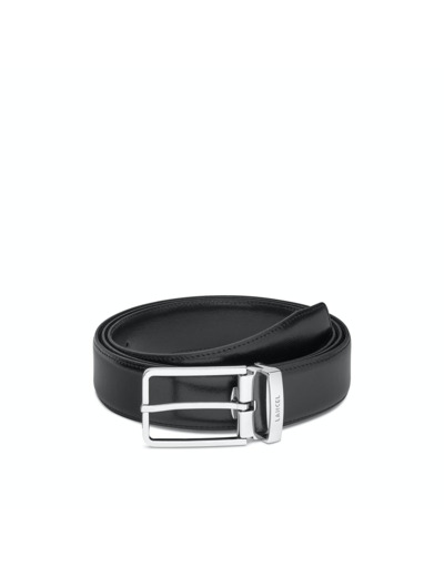 LOUIS - CEINT 30 LOUIS ARGENTE BRILLANT - Cuir lisse et métal