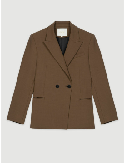 Veste de costume cintrée