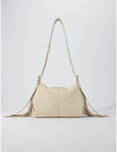 Sac Miss M Mini effet raphia
