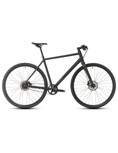 Vélo trekking NULANE COMFORT EXC Gris/Chrome