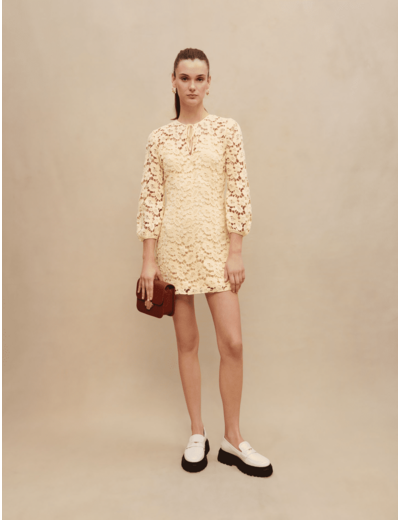 Robe courte crochet