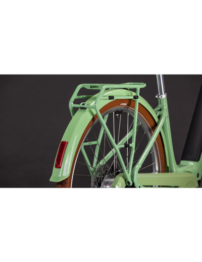 Vélo urbain électrique ARUBA HYBRID 600 Cactus/Marron