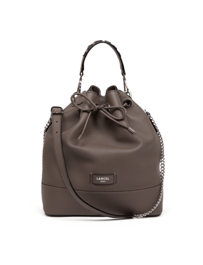 Ninon de Lancel - Sac seau - Moyen modèle - Fumée