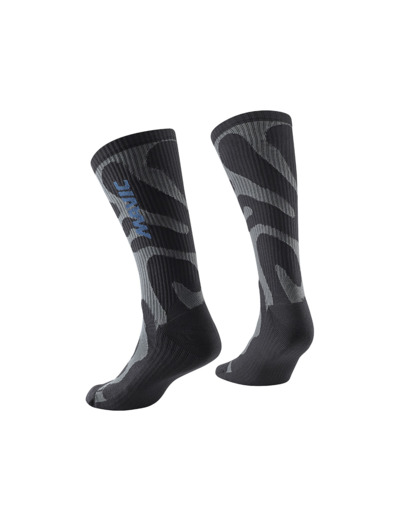 Chaussettes Unisexe DEEMAX Gris Fer/Noir