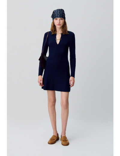 Robe cintrée maille