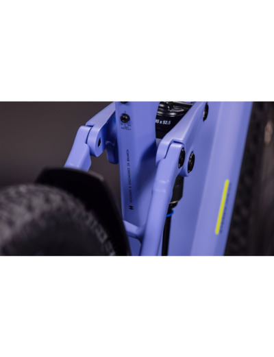 VTT tout suspendu électrique STEREO HYBRID ONE22 PRO 600 Lilas/Lime