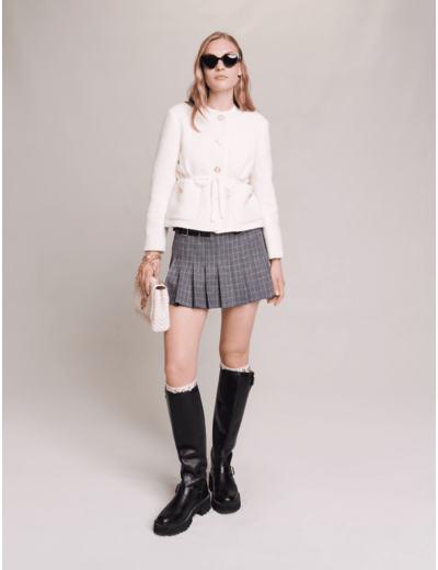 Veste ceinturée