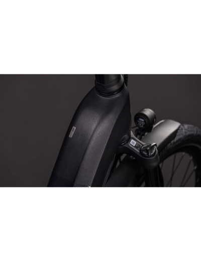 Vélo trekking électrique KATHMANDU HYBRID SLX 800 Noir/Chrome