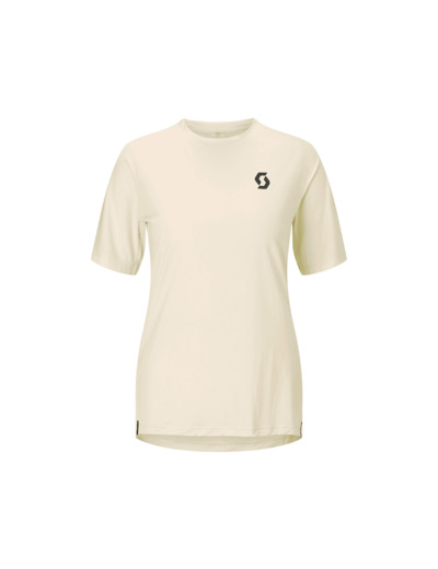 T-shirt manches courtes Femme VERTIC PRO SL Coton Blanc