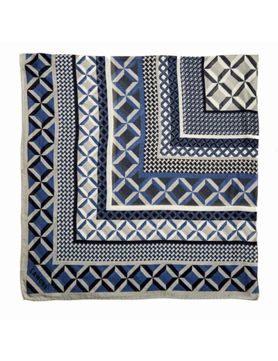 Motif Graphic - Châle - Modal et cachemire