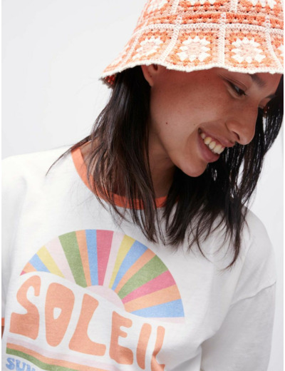 Tee-shirt large sérigraphie SUMMER
