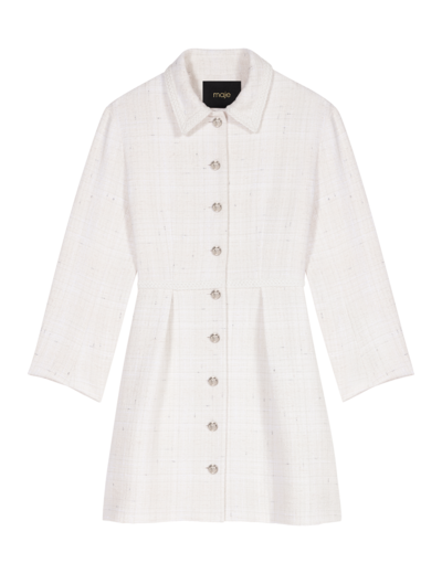 Robe courte en tweed