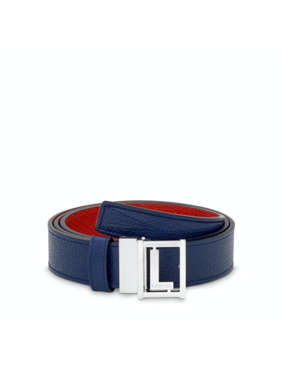 Max de Lancel - Ceinture réversible - Cuir grainé
