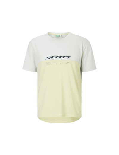 T-shirt manches courtes Homme VERTIC DRI Jaune Acide/Gris