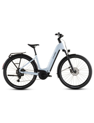 Vélo trekking électrique TOURING HYBRID ONE 600 Bleu Glacier