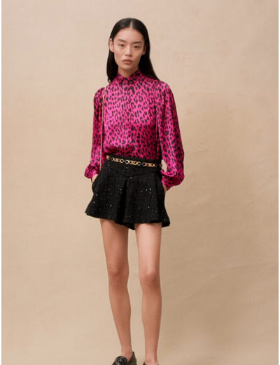 Chemise imprimés léopard