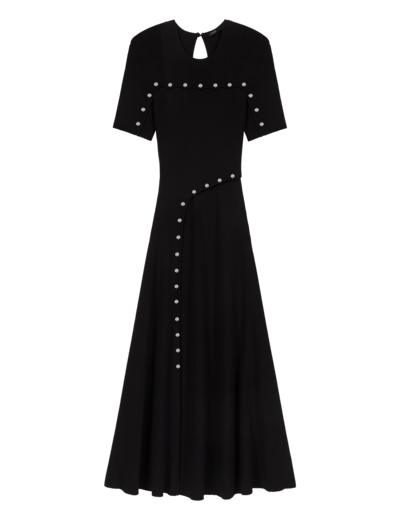 Robe longue en maille