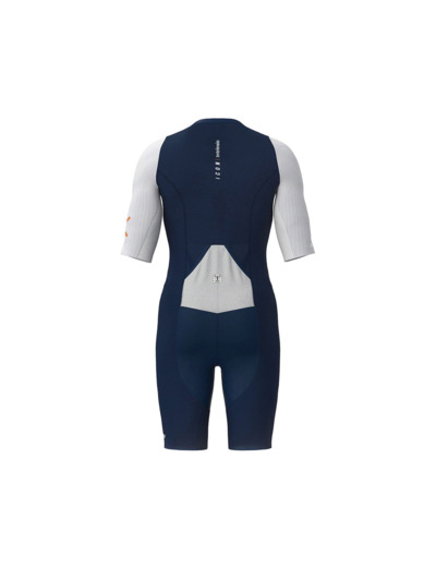 Combinaison de triathlon manches courtes Homme ICON Bleu Marine