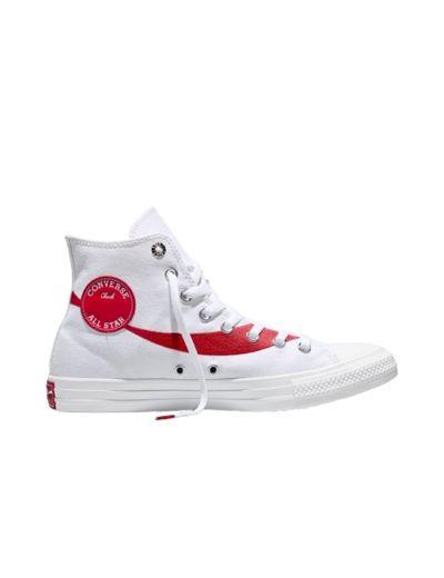 Chuck Taylor All Star Hi White/Racing Red/White