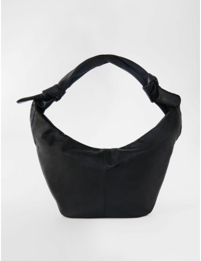 Sac en cuir souple à nouer