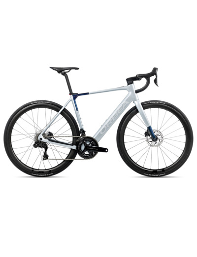 Vélo de route électrique GAIN M10I Argent/Bleu
