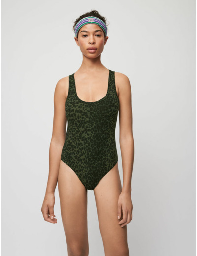 Body de sport imprimé