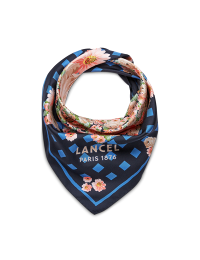 Motif Jardin Secret - Carré - Petit modèle - Twill de soie