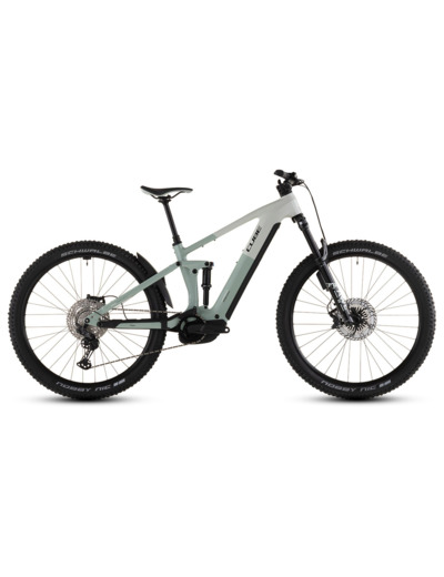VTT tout suspendu électrique STEREO HYBRID ONE44 EXC 800 Blanc/Vert