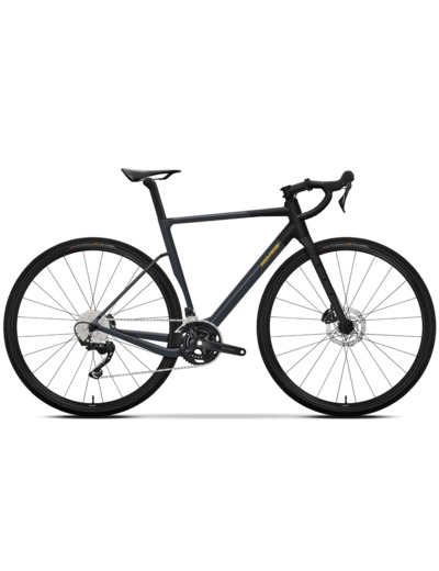 Vélo de gravel LE VADROUILLE S2 SHIMANO GRX400 Gris Ardoise