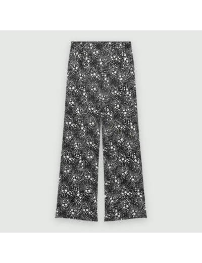 Pantalon fluide imprimé étoiles
