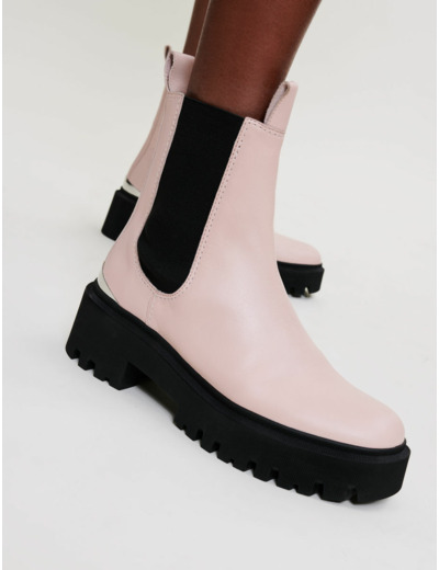 Bottines chelsea à plateforme