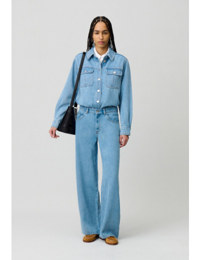Chemise denim