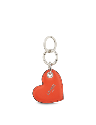 Love de Lancel - Porte-clés cœur - Rouge Poppy