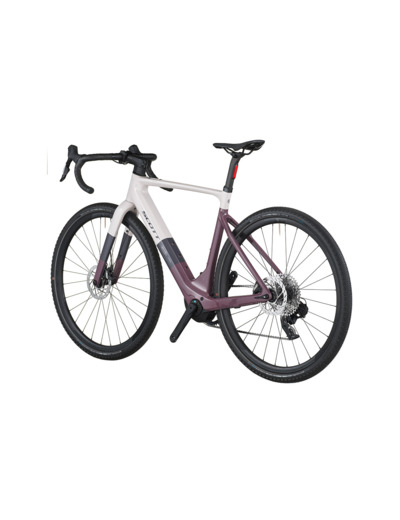 Vélo de gravel électrique SOLACE GRAVEL 30 Rose Minéral/Violet